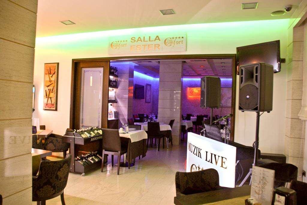 Hotel Comfort Тирана Ресторан фото